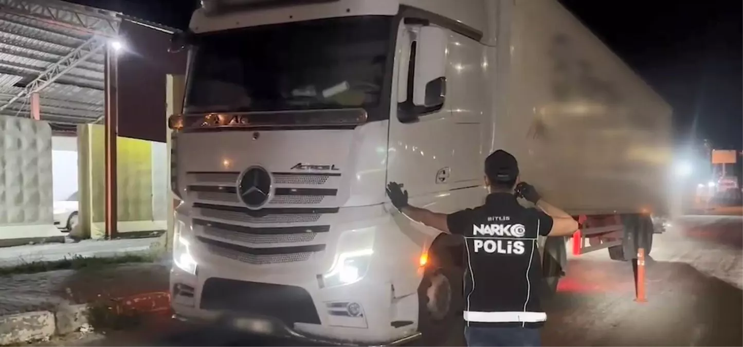 Bitlis\'te Uyuşturucu Operasyonu
