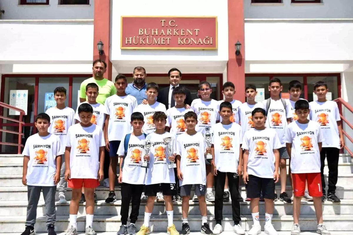 Buharkent Belediye Spor U13 Takımı, Grup Şampiyonu Oldu