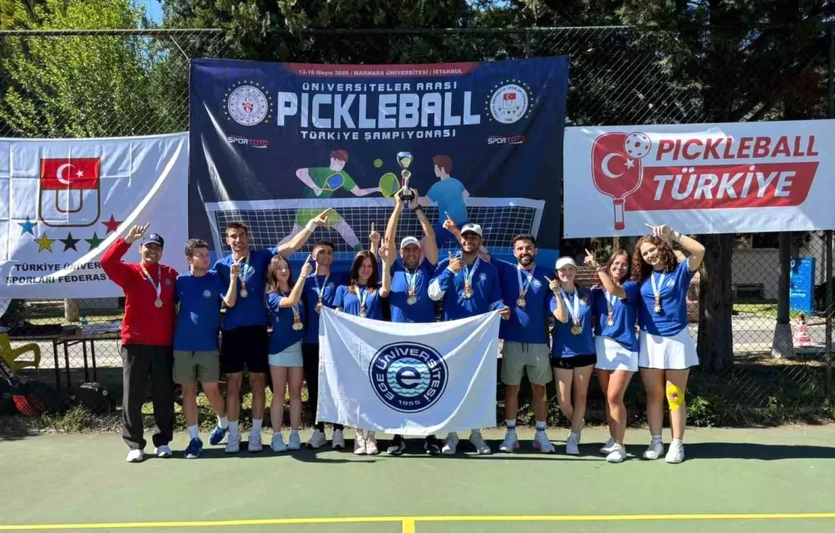 Ege Üniversitesi Pickleball Takımı Şampiyon Oldu