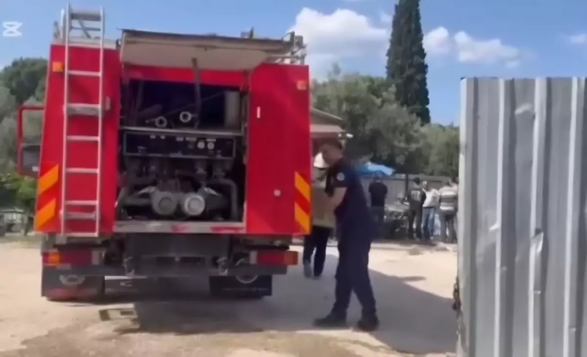 İznik\'te LPG Tankı Patladı: 1 Yaralı