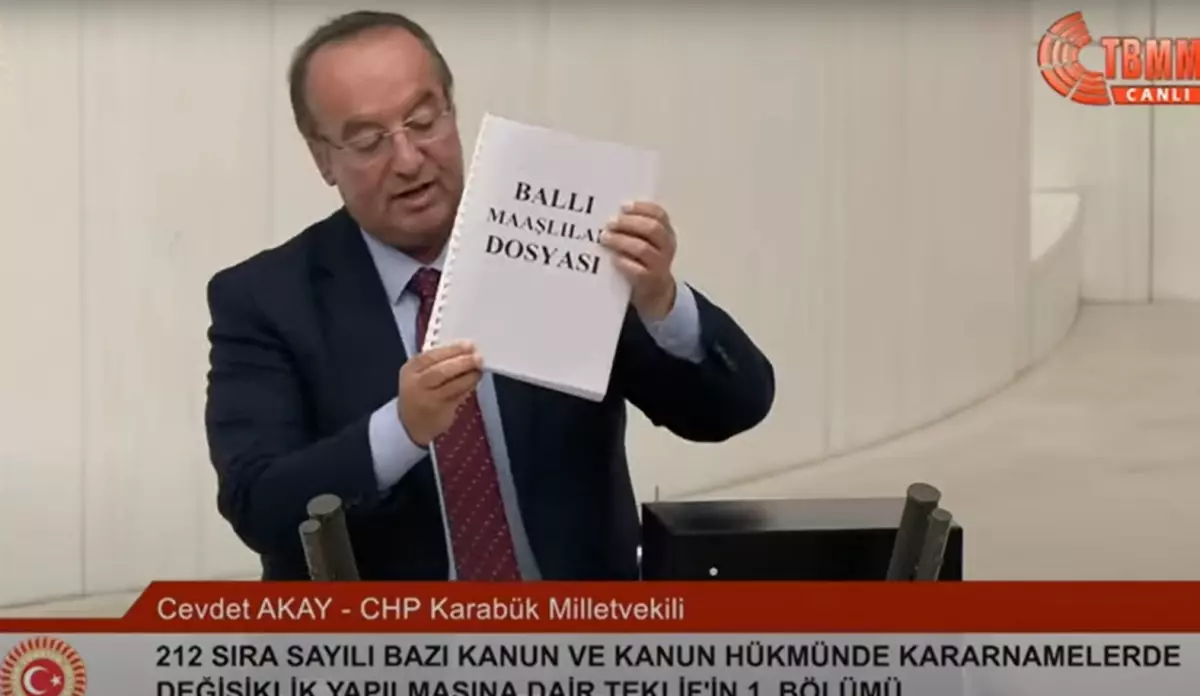 TBMM\'de Kanun Teklifi Görüşmesi