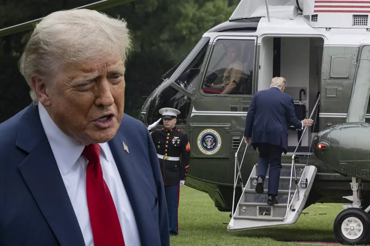 Trump, G7 Zirvesi\'nden erken ayrıldı! Sebebi ortalığı karıştırdı