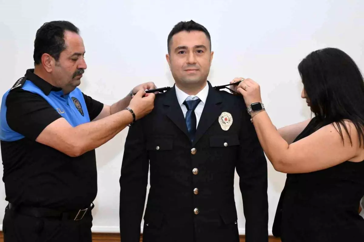 Antalya Emniyet\'te Rütbe Terfi Töreni