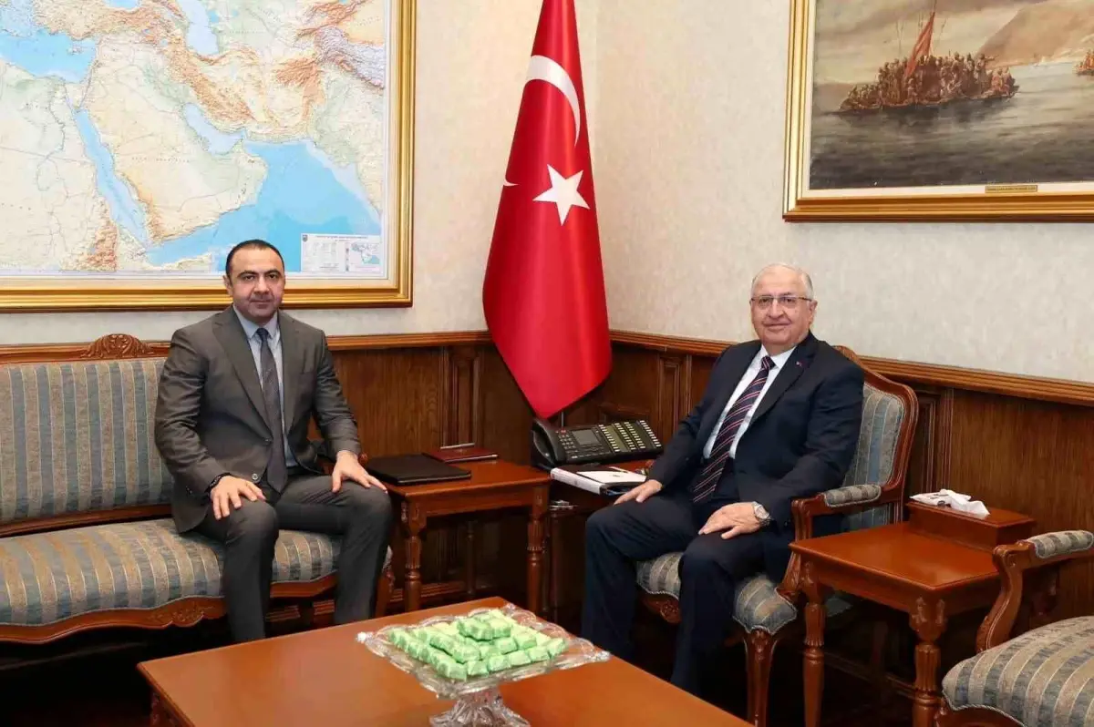 Bakan Güler, Azerbaycan İstihbarat Başkanı\'nı Kabul Etti