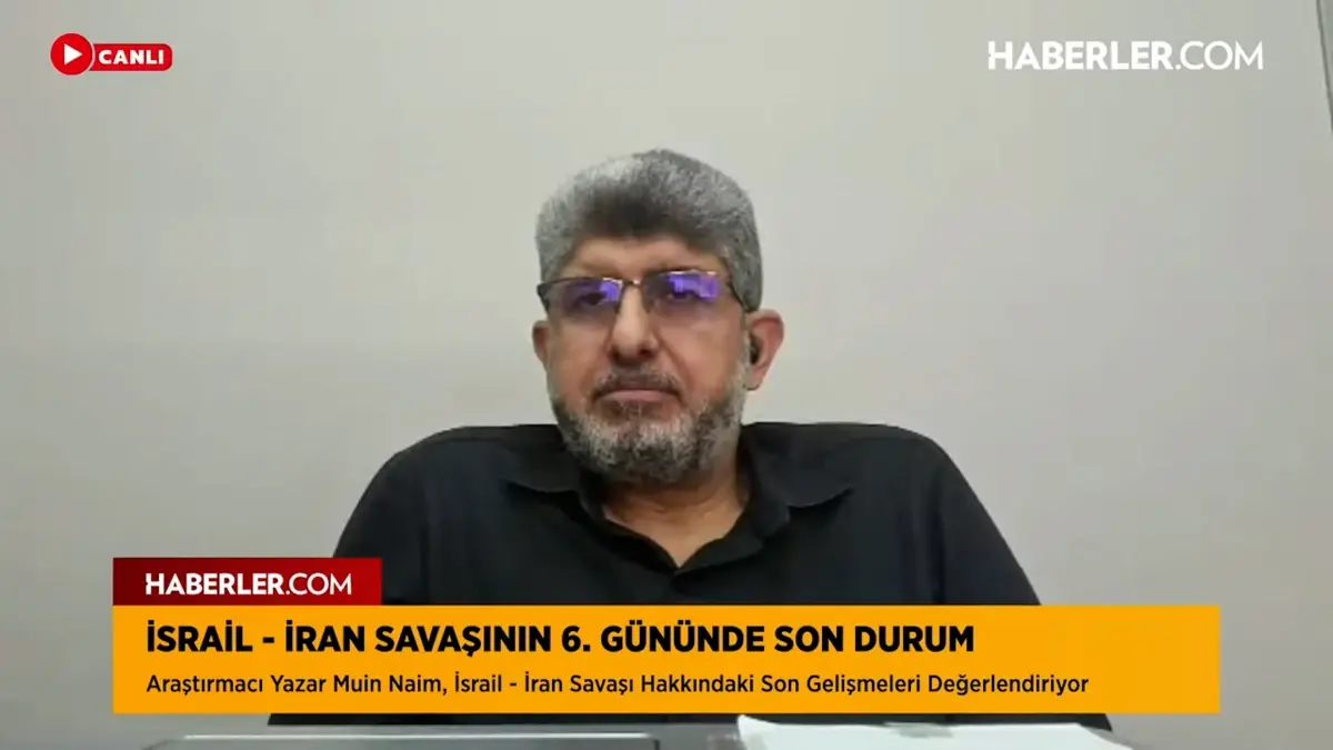 Filistinli Araştırmacı Yazar Muin Naim: İran\'dan sonra hedef Türkiye olacak