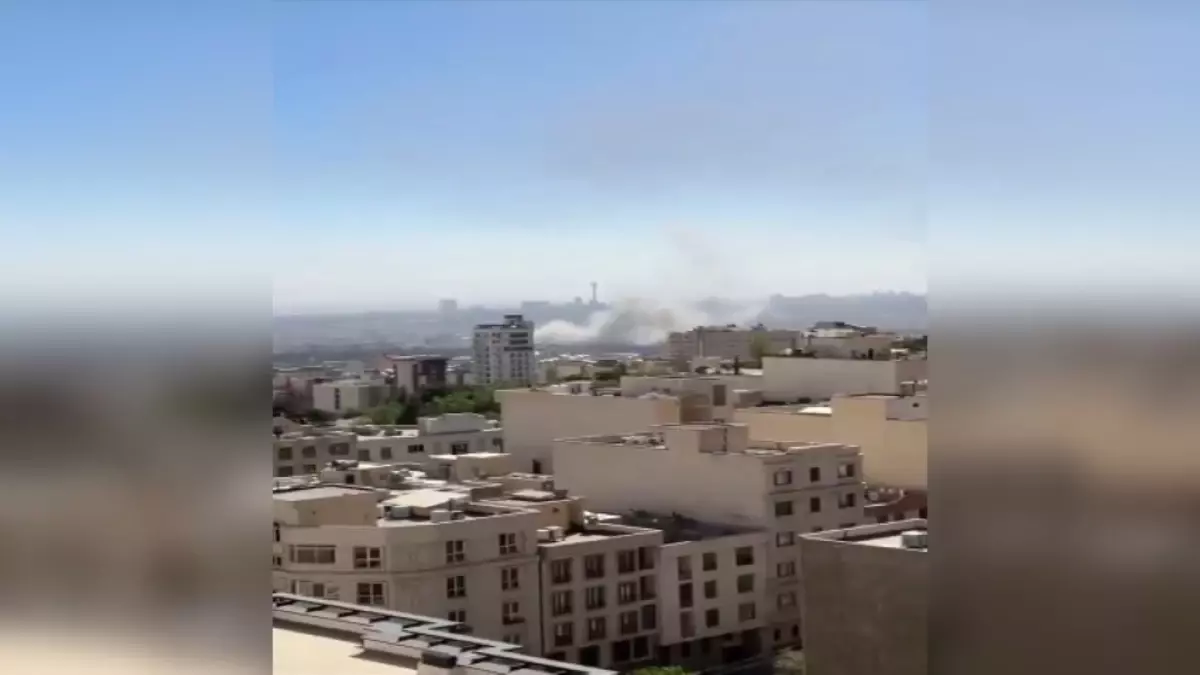 İsrail, Tahran\'a Saldırdı