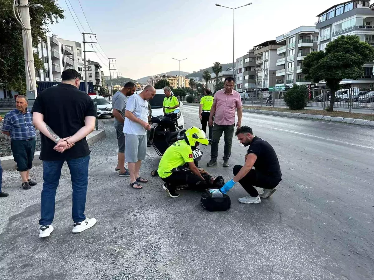 Milas'ta Trafik Kazasında Bir Kişi Yaralandı