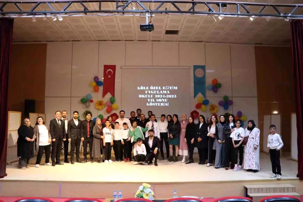 Göle Özel Eğitim Okulu\'ndan Muhteşem Yıl Sonu Gösterisi