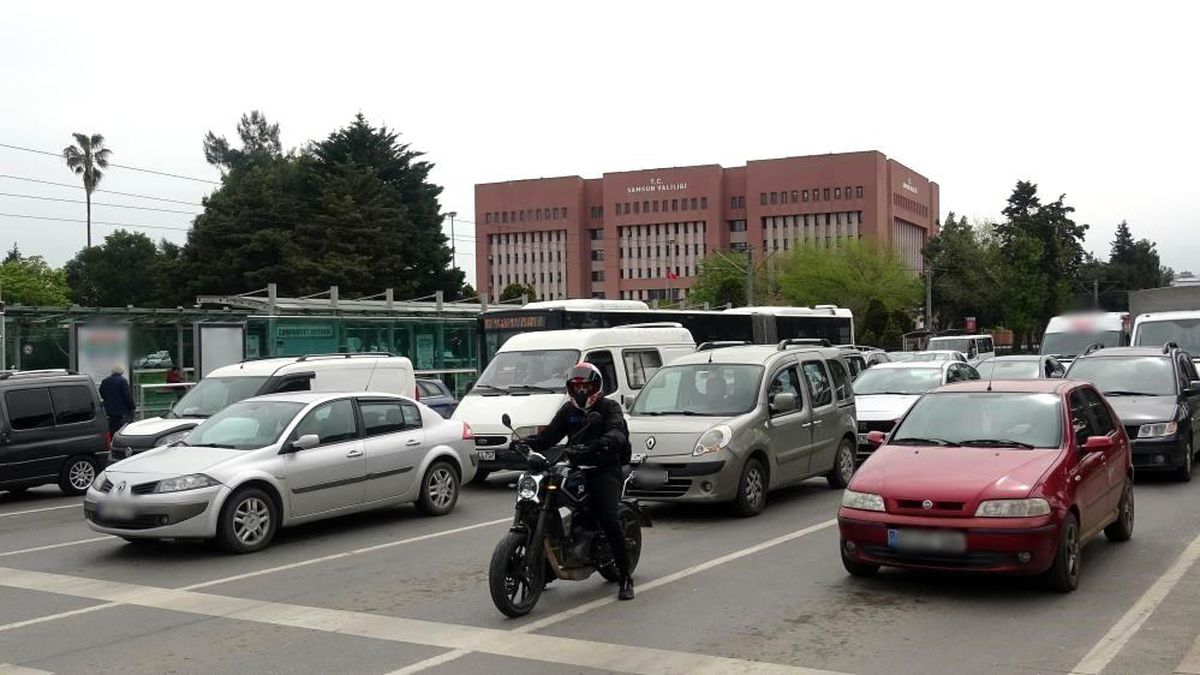 Samsun\'da Trafiğe Kayıtlı Araç Sayısı 511 Bin 657
