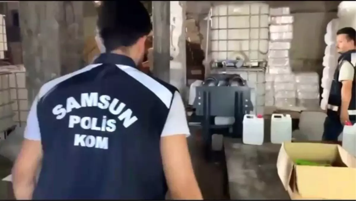 Sahte Alkol Operasyonunda 10 Gözaltı