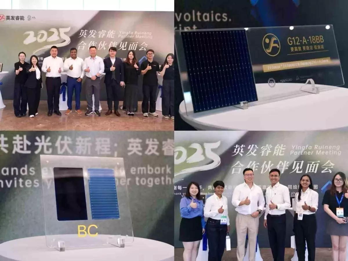 Yingfa Ruineng SNEC 2023\'te Yeni Teknolojilerini Tanıttı