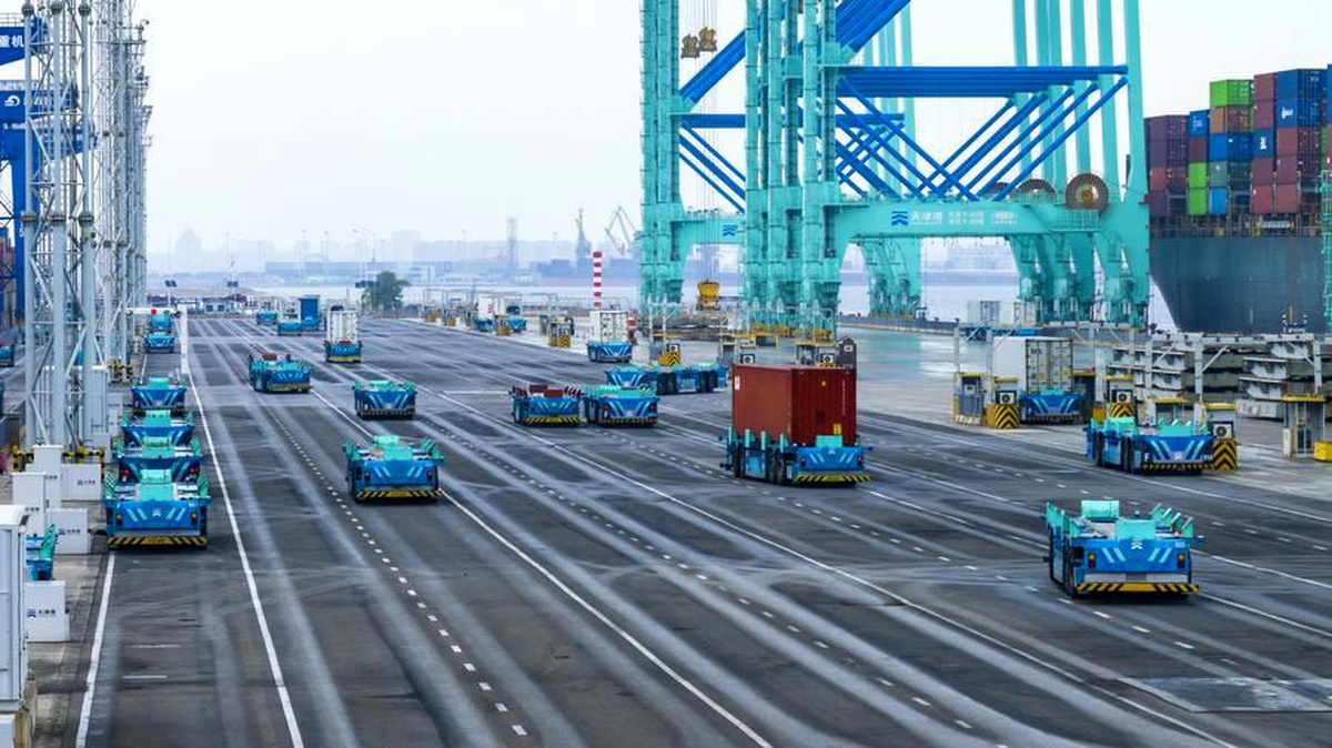Tianjin Limanı Akıllı ve Çevre Dostu Oluyor