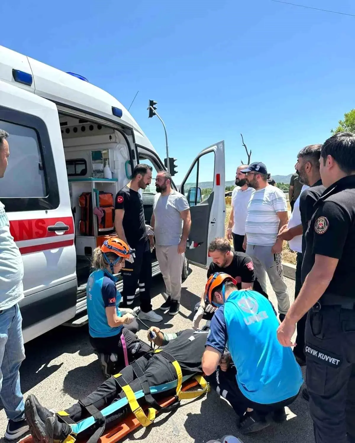 Bingöl\'de Trafik Kazası: 2 Yaralı