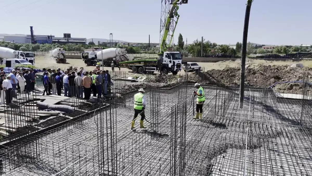 Kırıkkale\'de Yeni Gasilhane Projesinin Temeli Atıldı