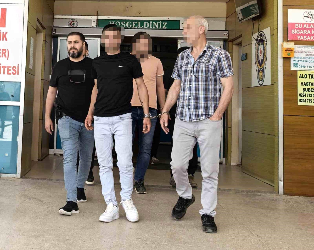 İnegöl\'de katil zanlısı kıraathanede yakalandı