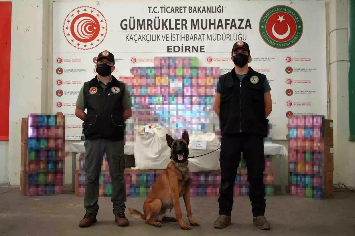 Edirne Kapıkule\'de Kaçakçılık Operasyonu