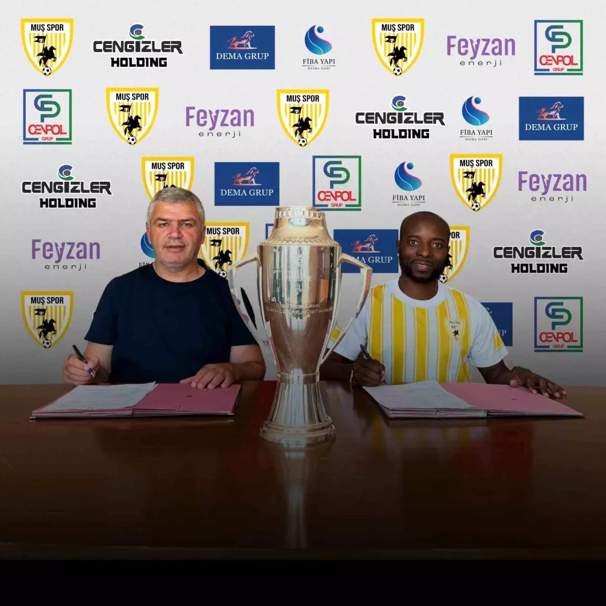 Muşspor, Ohawuchi ile Sözleşme Yeniledi