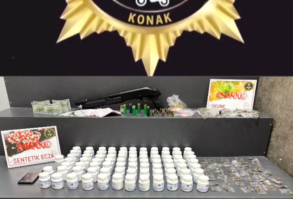 İzmir\'de Uyuşturucu Operasyonu: 13 Tutuklama