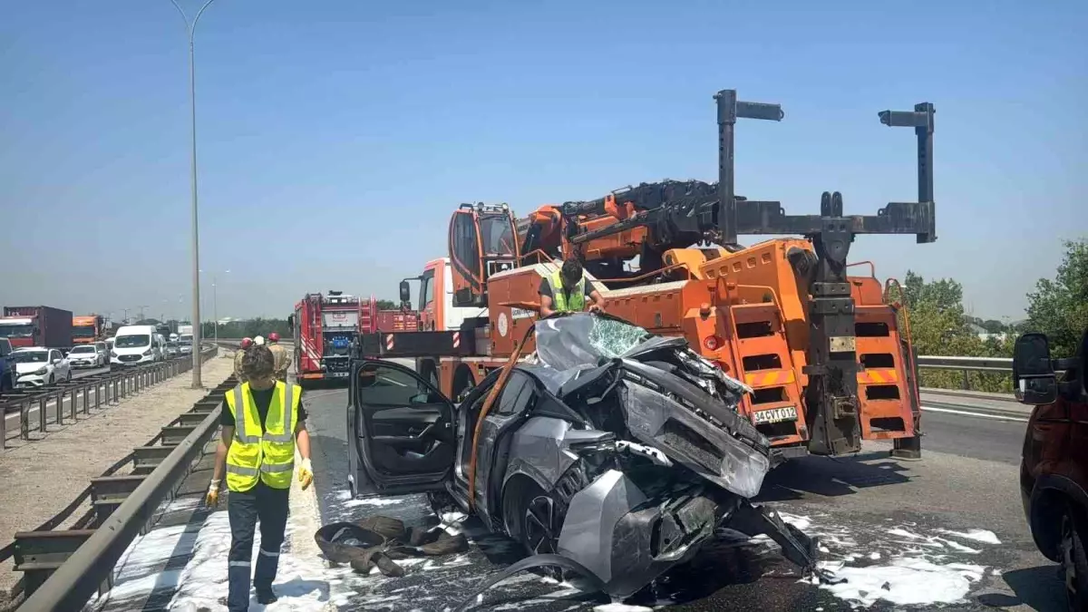 Sancaktepe'de Trafik Kazası Zinciri