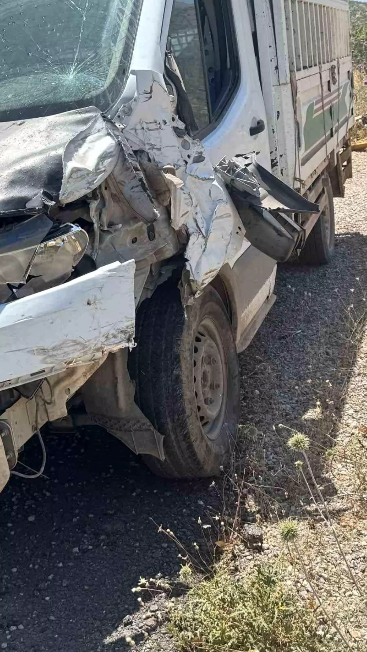 Siirt\'te Trafik Kazası: 1 Yaralı