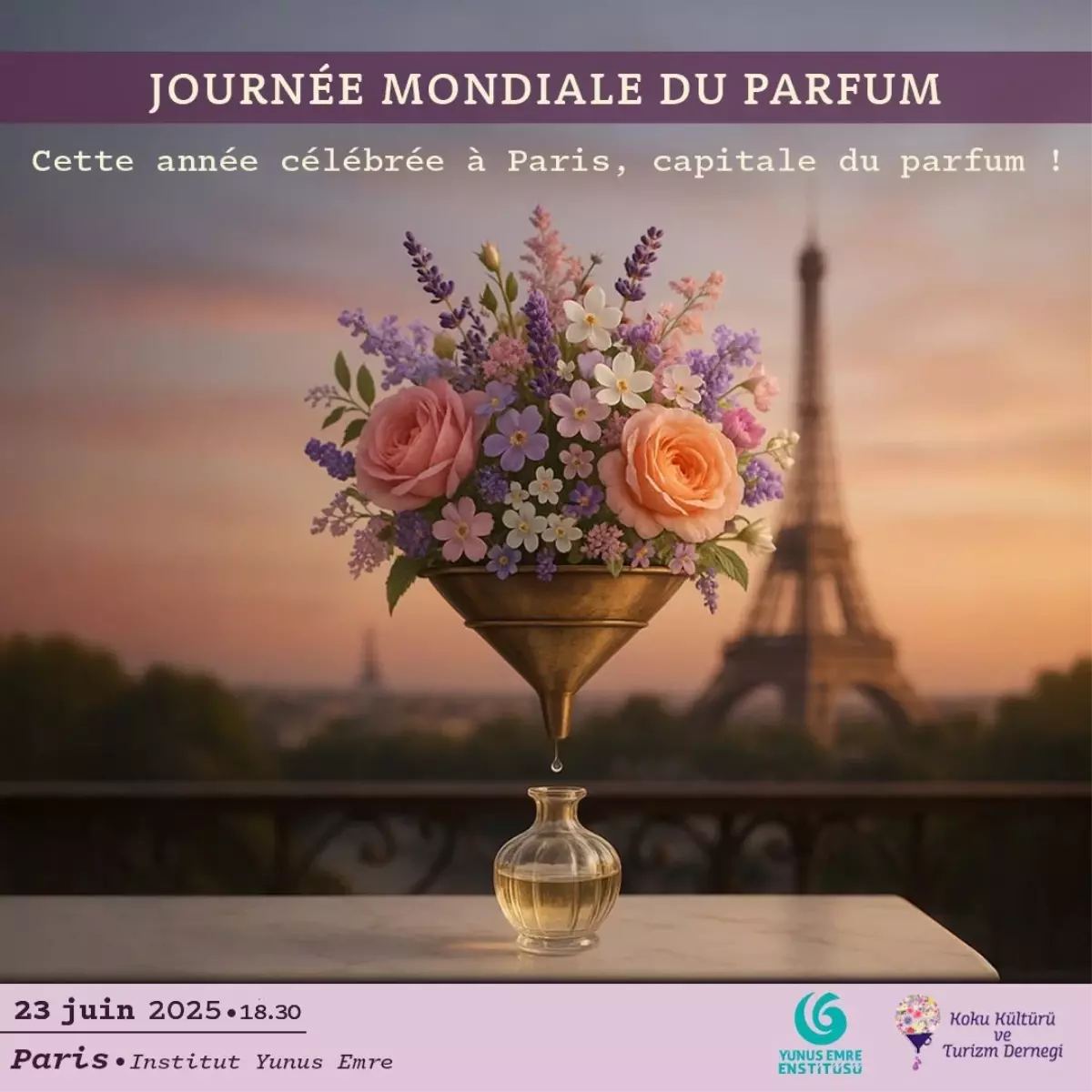 Dünya Güzel Koku Günü Paris\'te Kutlanıyor