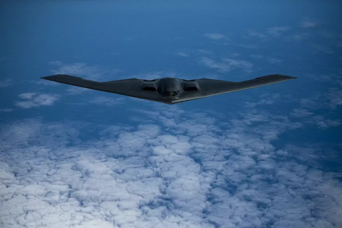 ABD B-2 Uçakları Guam\'a Gidiyor
