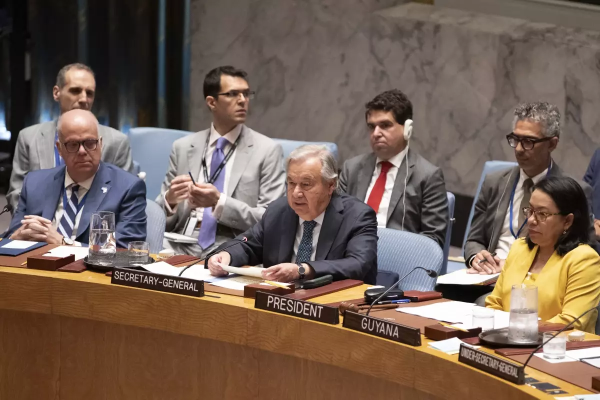 Guterres\'ten Çatışma Uyarısı