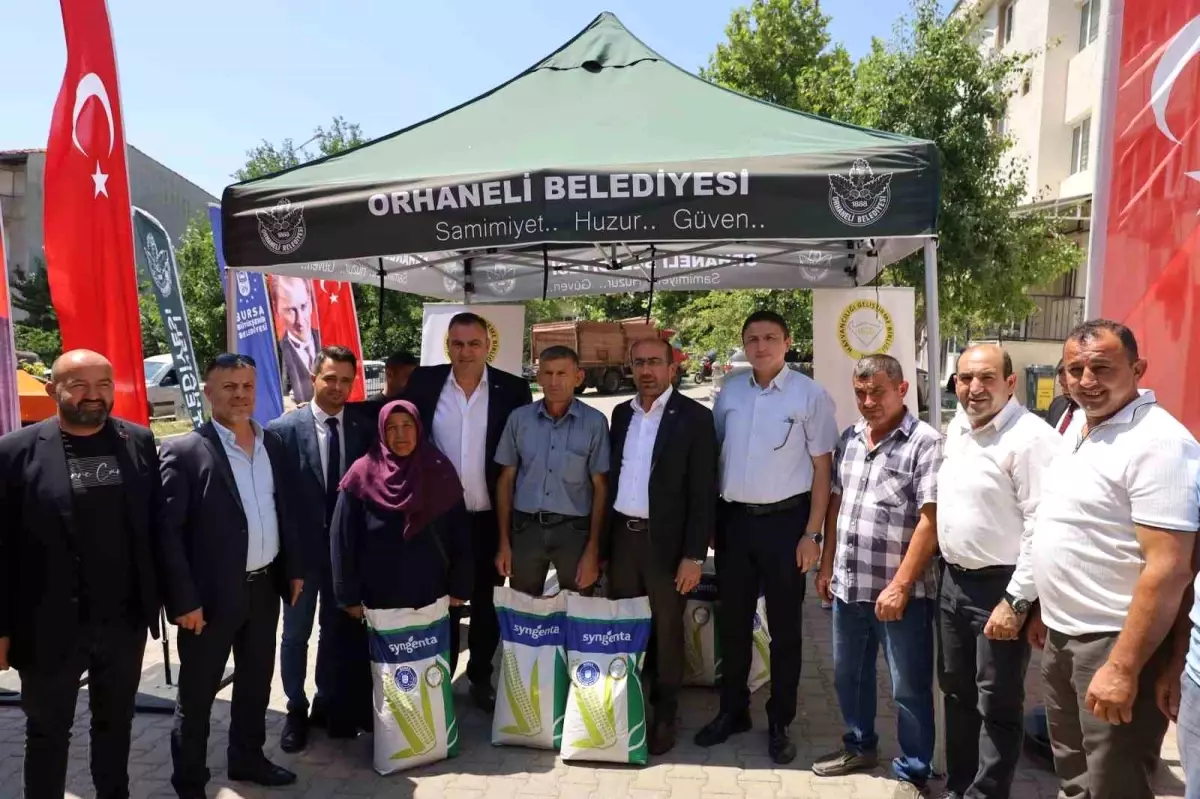 Bursa\'da Çiftçilere Silajlık Mısır Toğumu Desteği