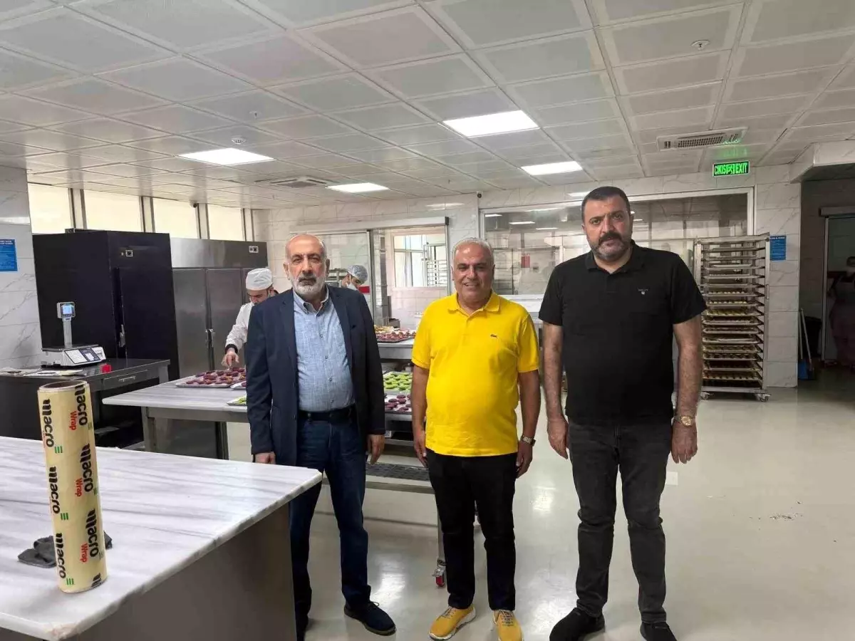 Diyarbakır\'dan Hacıbaba Pastanelerine Destek Ziyareti