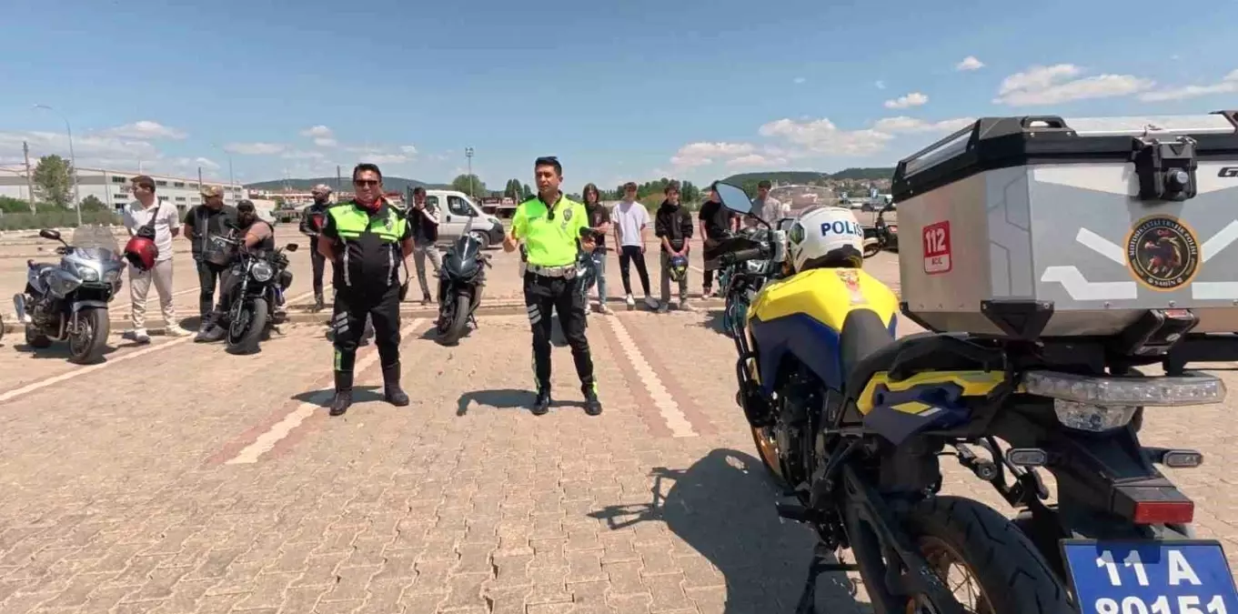 Bilecik\'te Motosiklet Eğitimi Verildi