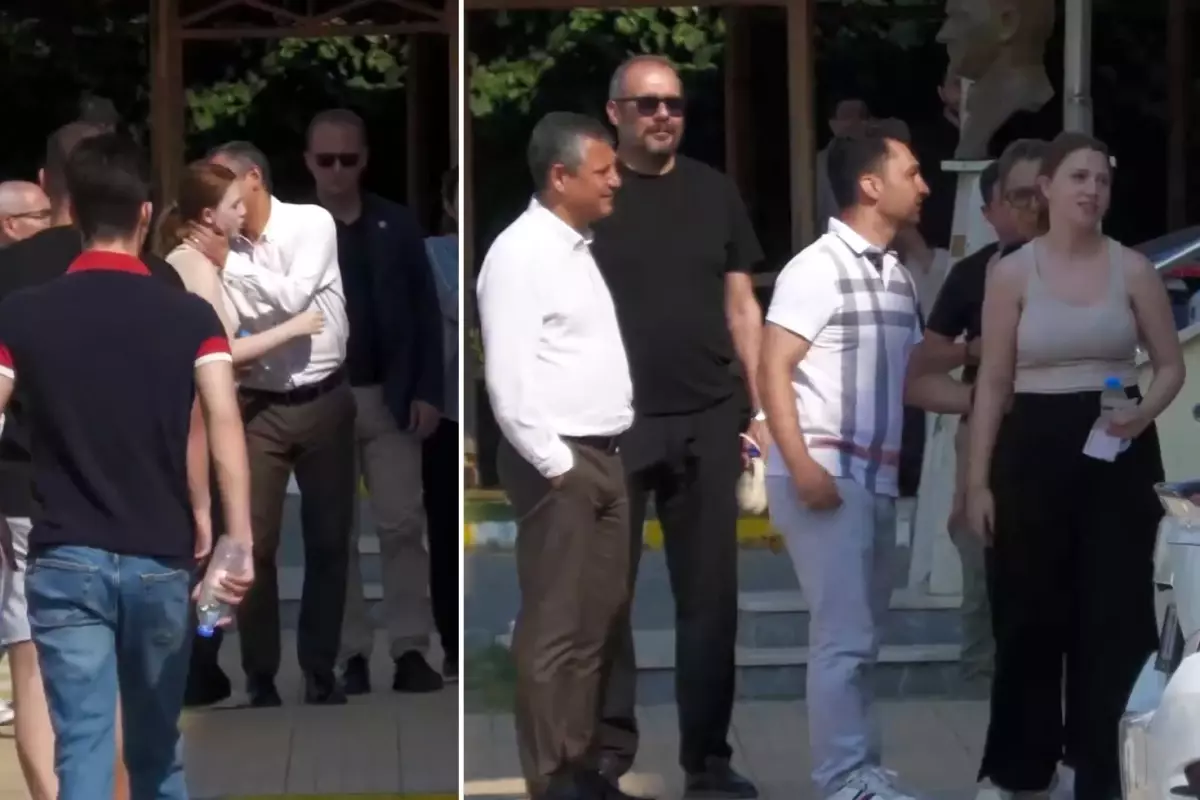 Özgür Özel sözünü tuttu! Ferdi Zeyrek\'in kızını üniversite sınavına götürdü