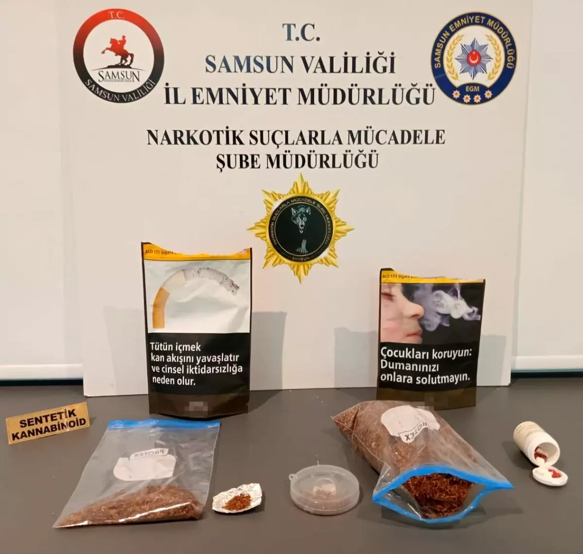 Samsun\'da Uyuşturucu Operasyonu: 3 Gözaltı