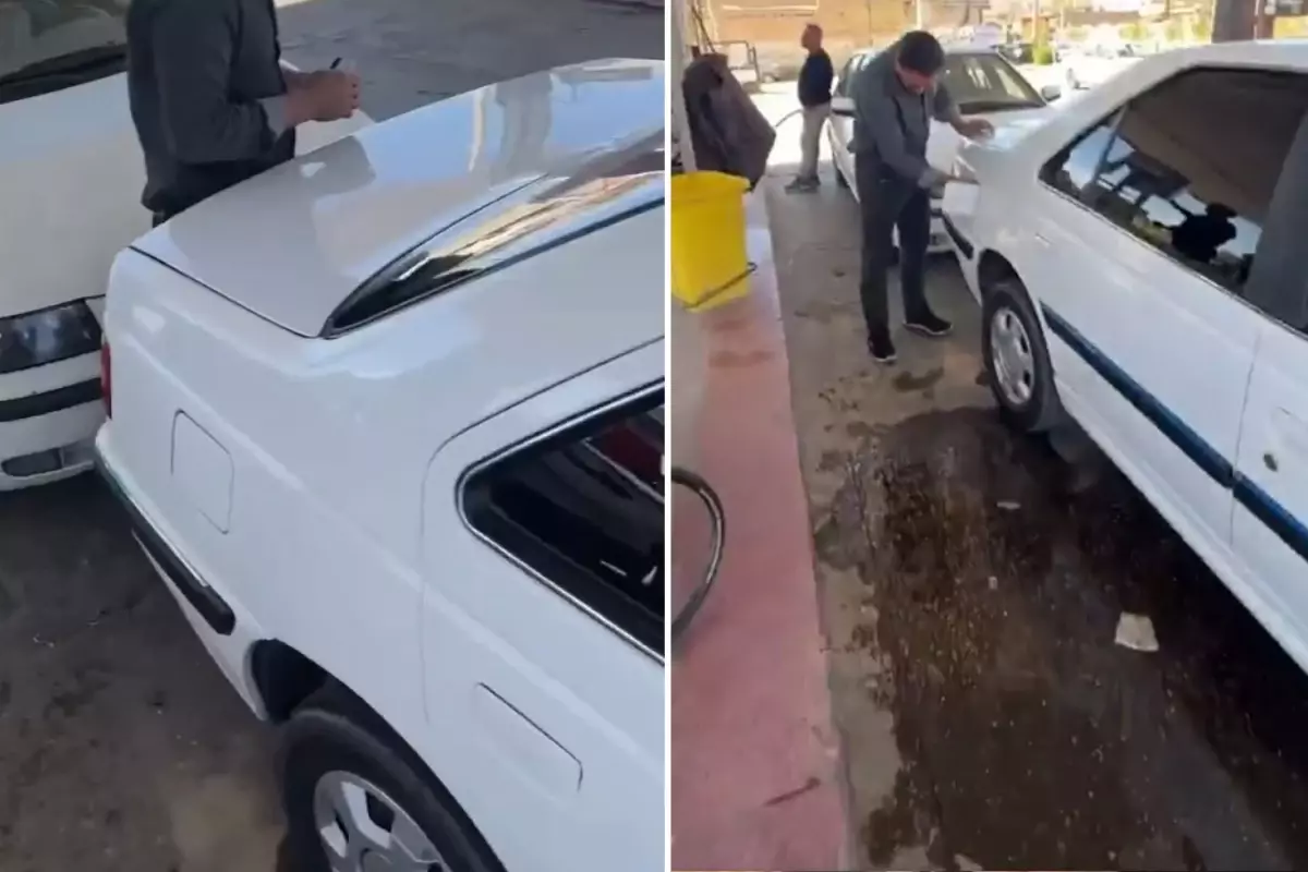 Türk vatandaşı, İran\'da gördüğü manzara karşısında şaşkına döndü