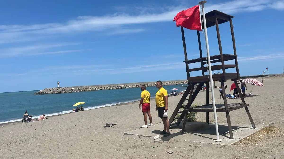 Filyos Plajı\'nda Denize Girmek Yasaklandı