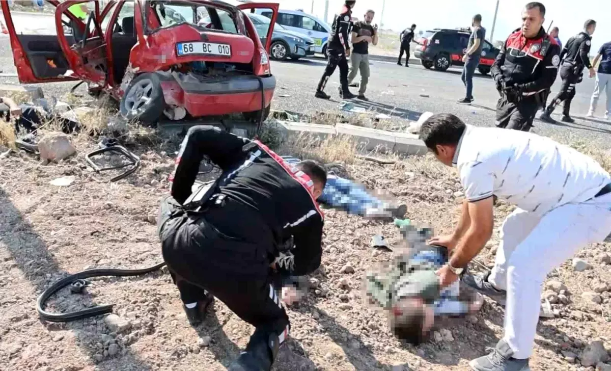 Aksaray\'da Kaza: 1 Ölü, 8 Yaralı