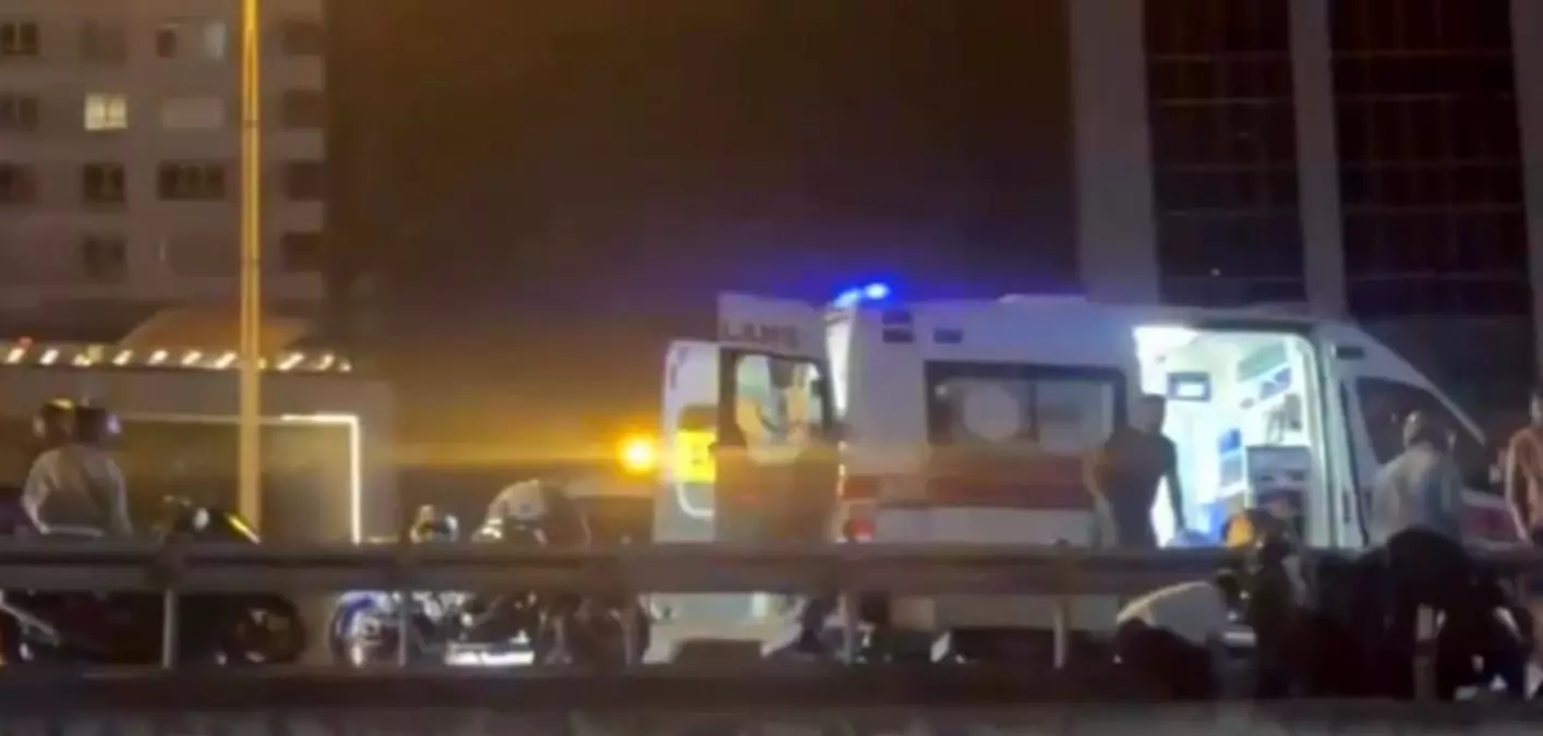 Bahçelievler\'de Motosiklet Kazası