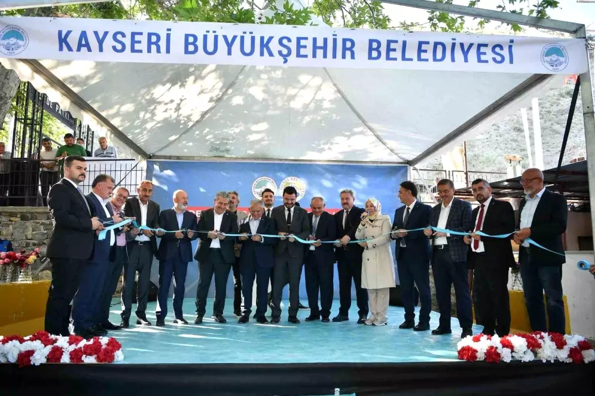 Yahyalı Derebağ Şelalesi\'ne Ulaşım Kolaylaştı