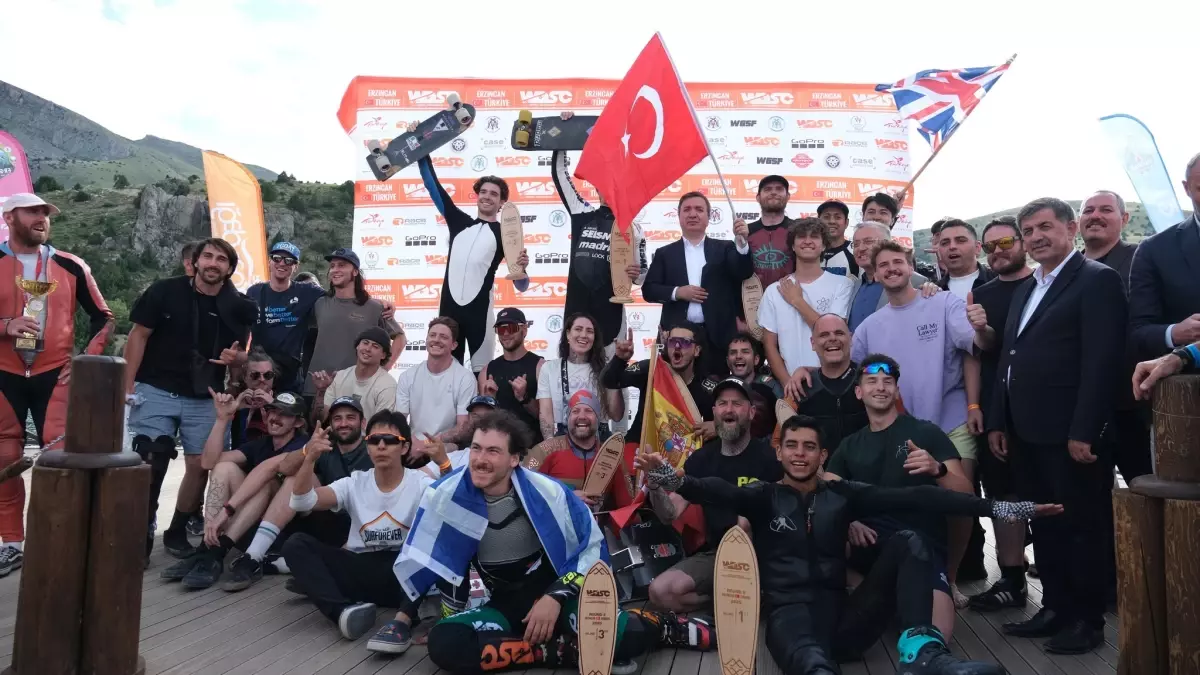Dünya Kaykay İniş Şampiyonası Bitti