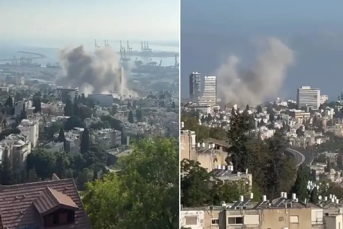 İsrail\'den İran\'ın stratejik noktasına saldırı! Şiddetli patlamalar meydana geldi