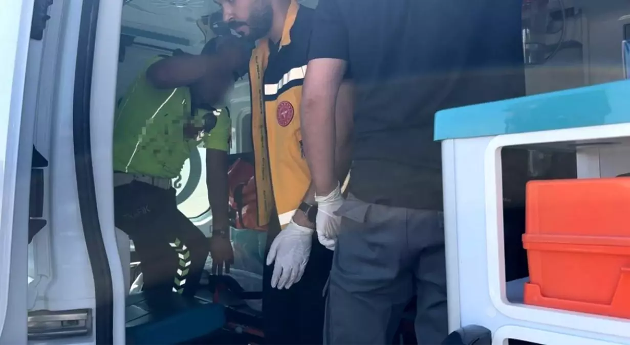 Adıyaman\'da Polis Aracına Çarpan Kamyonet Yaralanmalara Neden Oldu