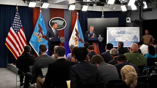Pentagon: Başkomutan Trump'tan saldırı emri aldık, İran'ın nükleer programı yok oldu