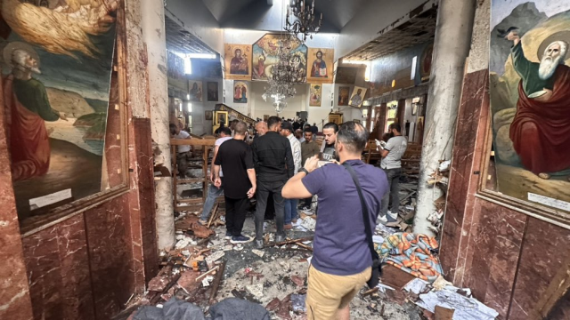 Şam'da kiliseye bombalı saldırı: Çok sayıda ölü ve yaralı var