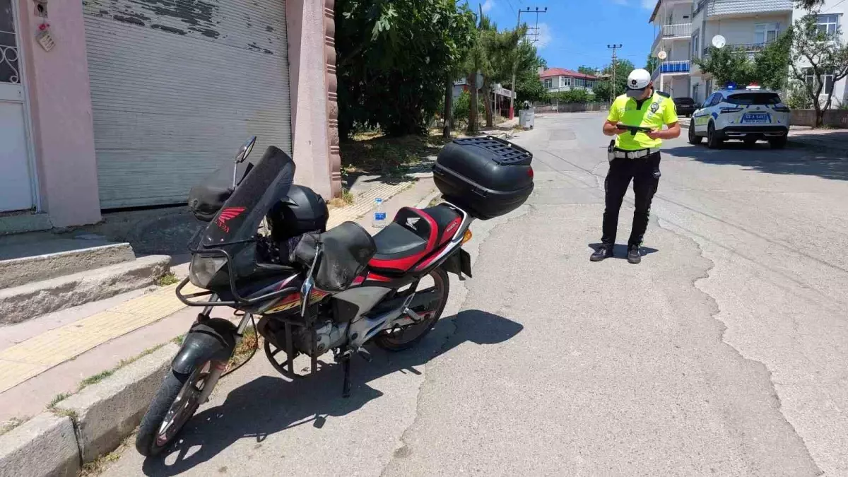 Samsun\'da Motosiklet Kazası