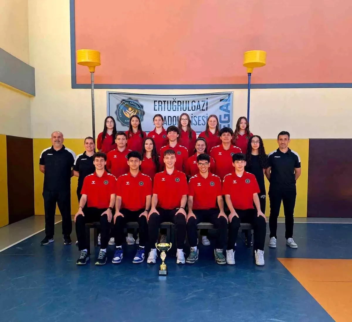 Ertuğrul Gazi Anadolu Lisesi Korfbol Şampiyonu