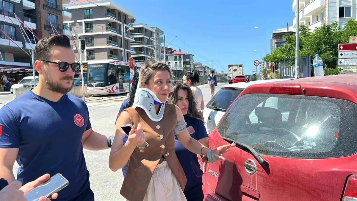 Samsun\'da Kaza: 1 Yaralı
