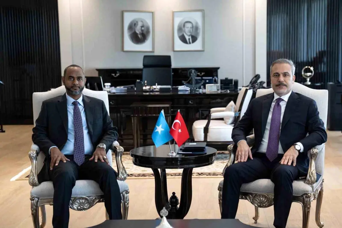 Fidan ve Somali Bakanı Görüştü