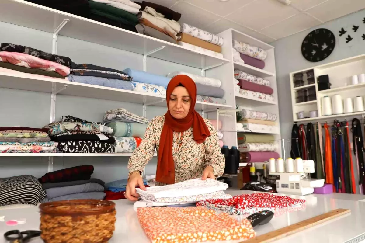 Hayalini Gerçekleştiren Kadın: Songül Sarı Terzi Dükkanını Açtı