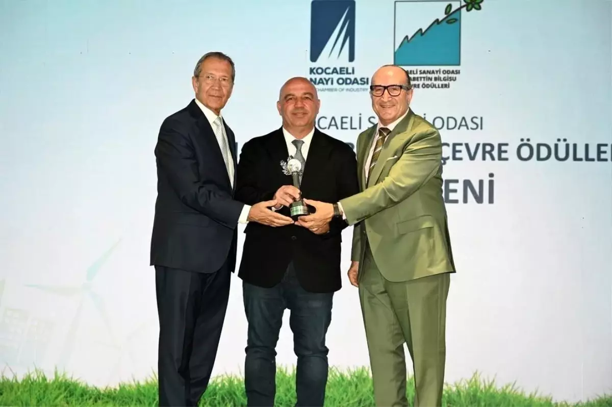 İzmit Körfezi Dip Çamuru Temizleme Projesi\'ne Ödül