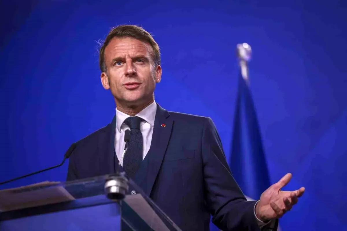Macron\'dan Gerilim Çağrısı