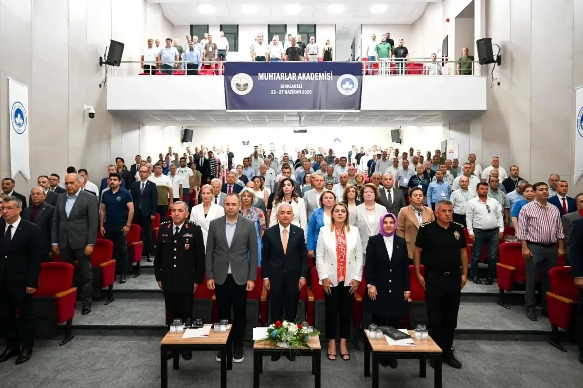 Kırklareli\'nde Muhtarlar Akademisi Açıldı